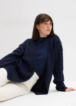 Gilet en grosse maille oversize