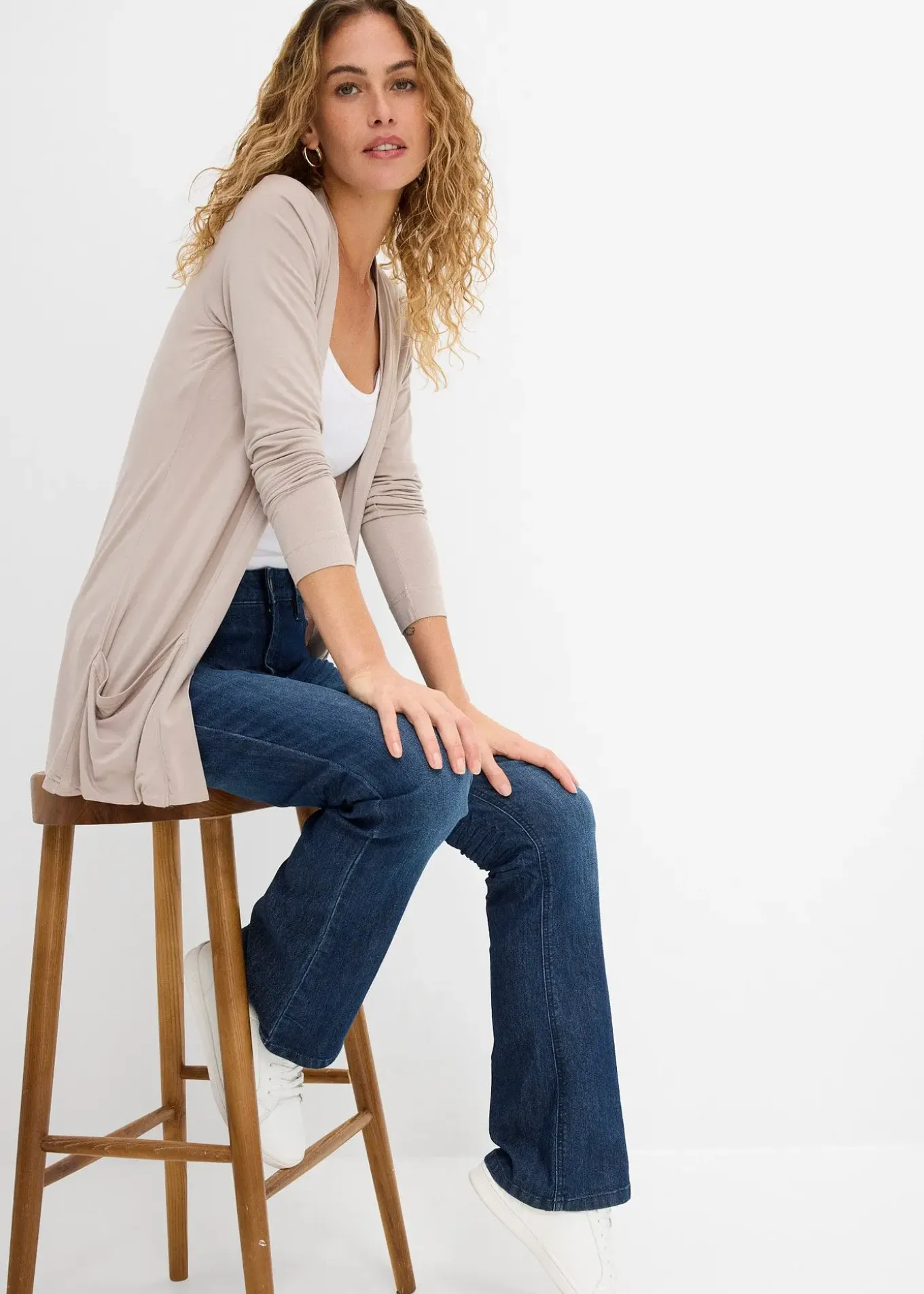 Gilet en jersey doux