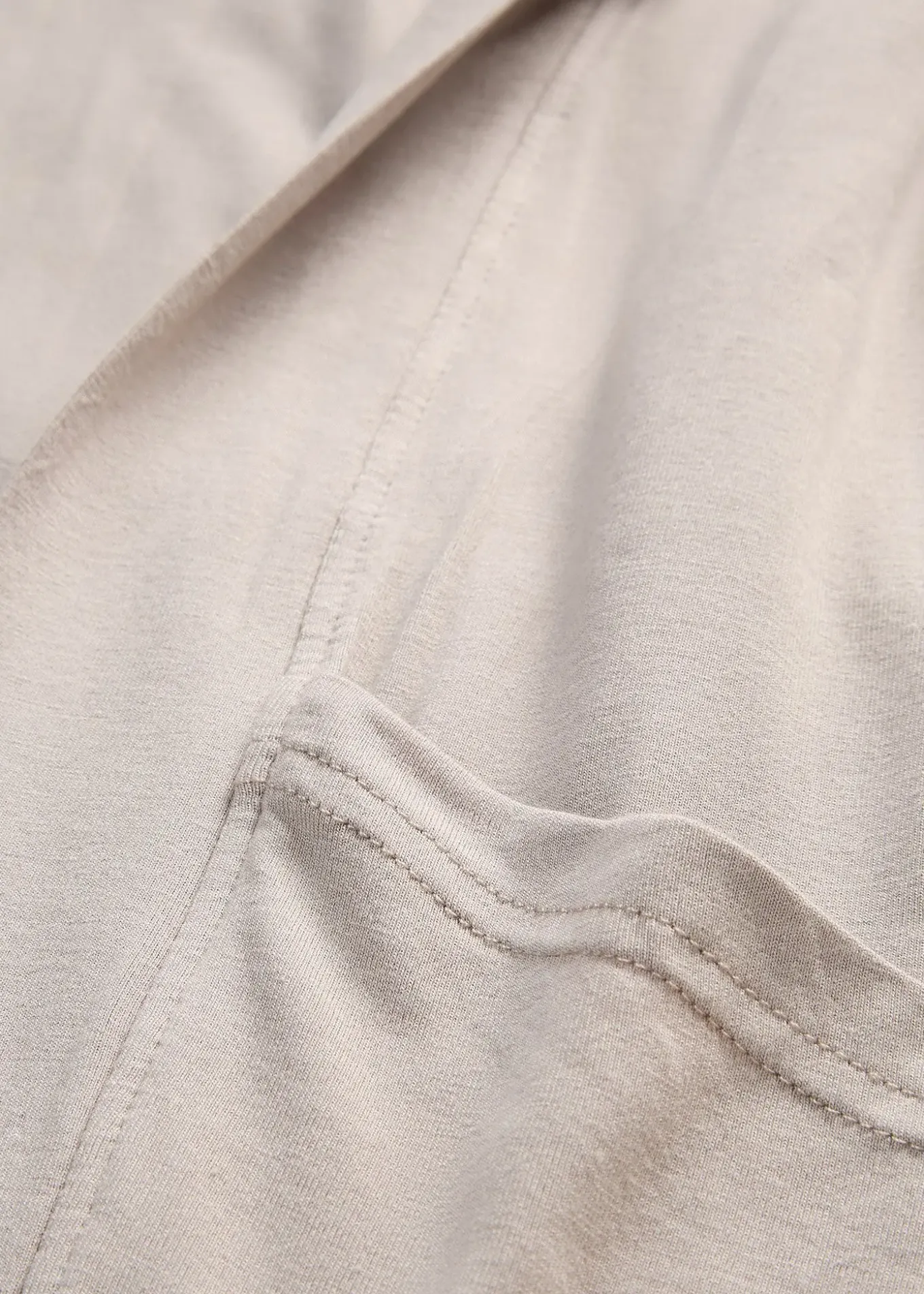 Gilet en jersey doux