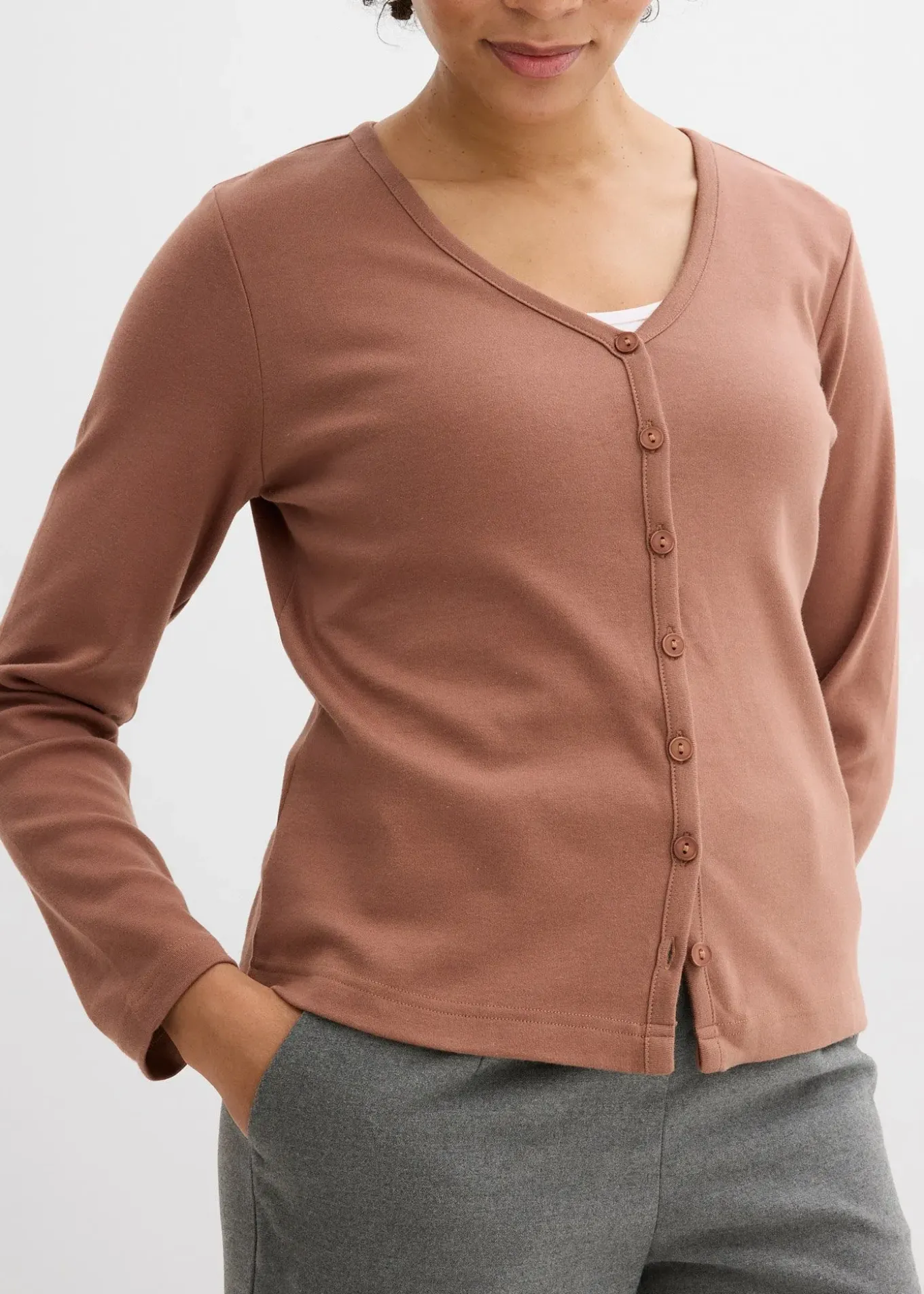 Gilet en jersey épais 100% coton