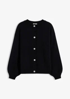 Gilet en maille à boutons décoratifs