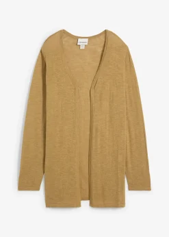 Gilet en maille 100% coton flammé