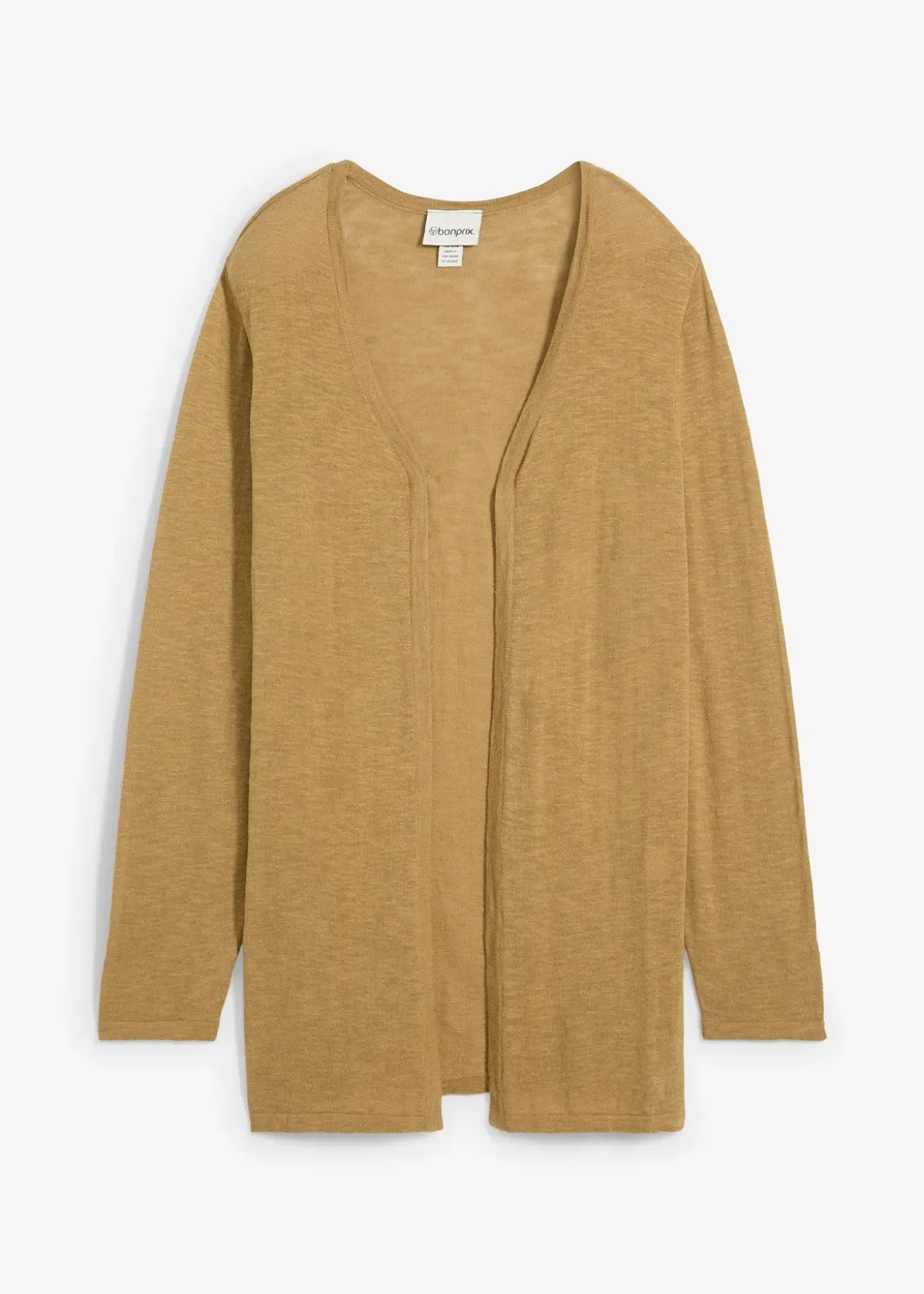 Gilet en maille 100% coton flammé