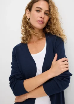 Gilet en maille 100% coton flammé