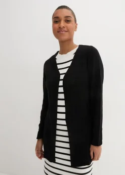 Gilet en maille 100% coton flammé