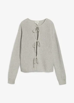 Gilet en maille à nœuds