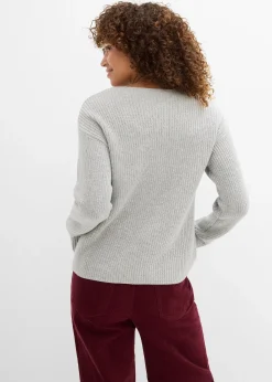 Gilet en maille à nœuds