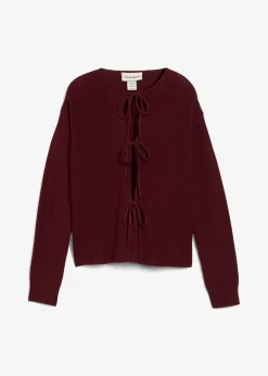 Gilet en maille à nœuds