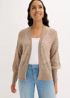 Gilet en maille ajourée