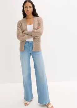 Gilet en maille ajourée