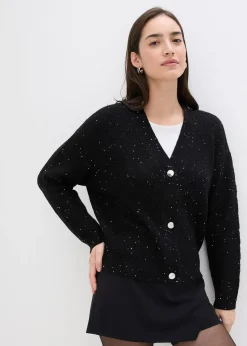 Gilet en maille ajourée