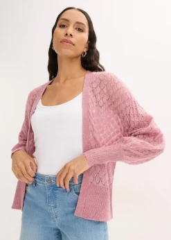 Gilet en maille ajourée