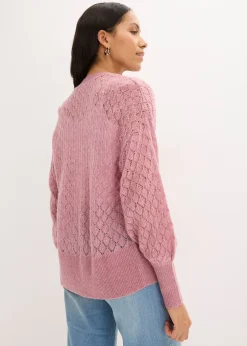 Gilet en maille ajourée