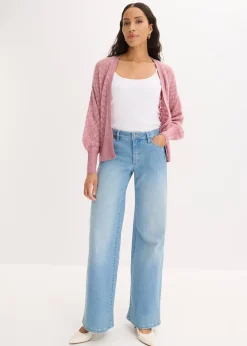 Gilet en maille ajourée