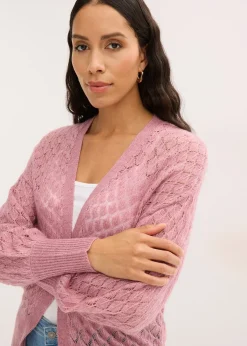 Gilet en maille ajourée