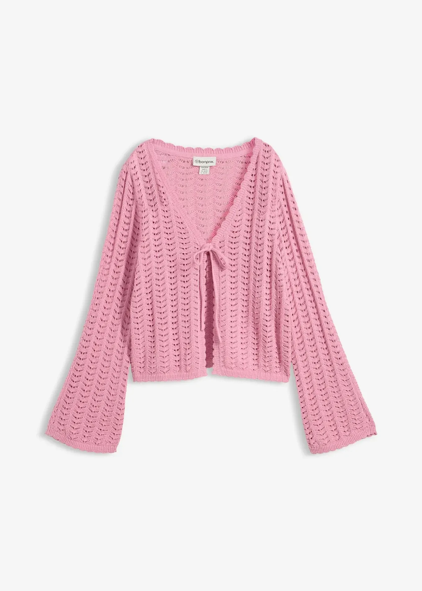 Gilet en maille ajourée