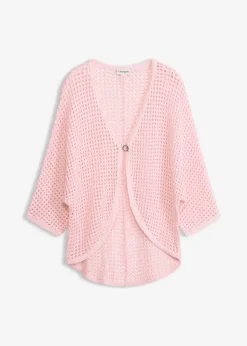 Gilet en maille ajourée