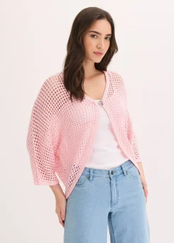 Gilet en maille ajourée