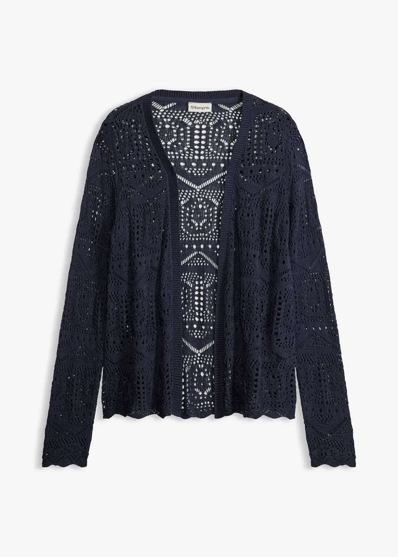 Gilet en maille ajourée