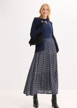 Gilet en maille ajourée