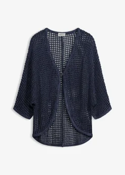 Gilet en maille ajourée