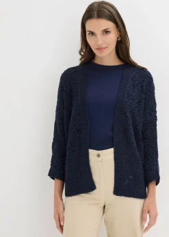 Gilet en maille ajourée