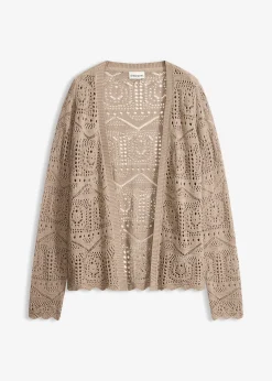 Gilet en maille ajourée