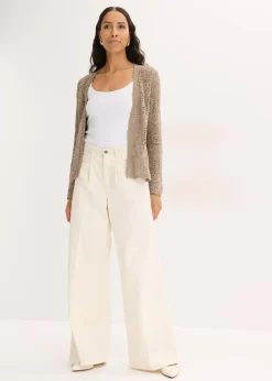 Gilet en maille ajourée