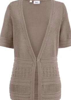 Gilet en maille ajourée