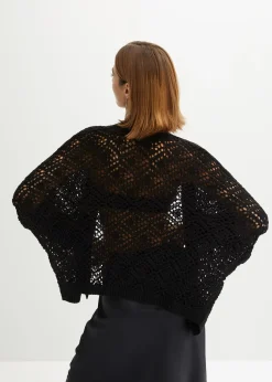 Gilet en maille ajourée