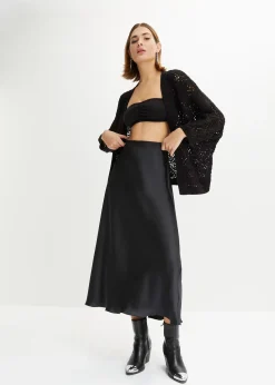 Gilet en maille ajourée