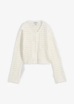 Gilet en maille ajourée