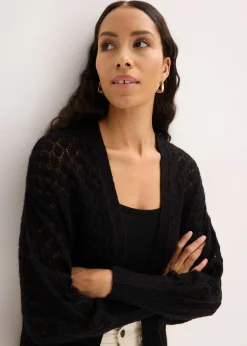 Gilet en maille ajourée