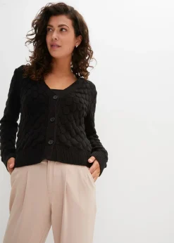 Gilet en maille ajourée