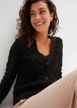 Gilet en maille ajourée