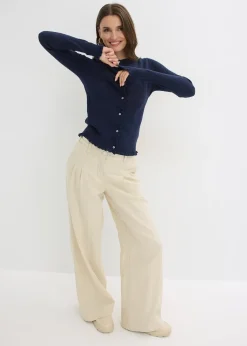 Gilet en maille ajourée