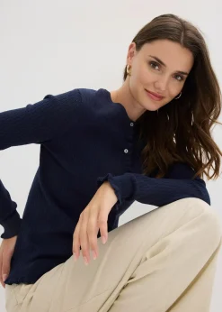 Gilet en maille ajourée