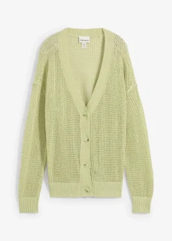 Gilet en maille ajourée