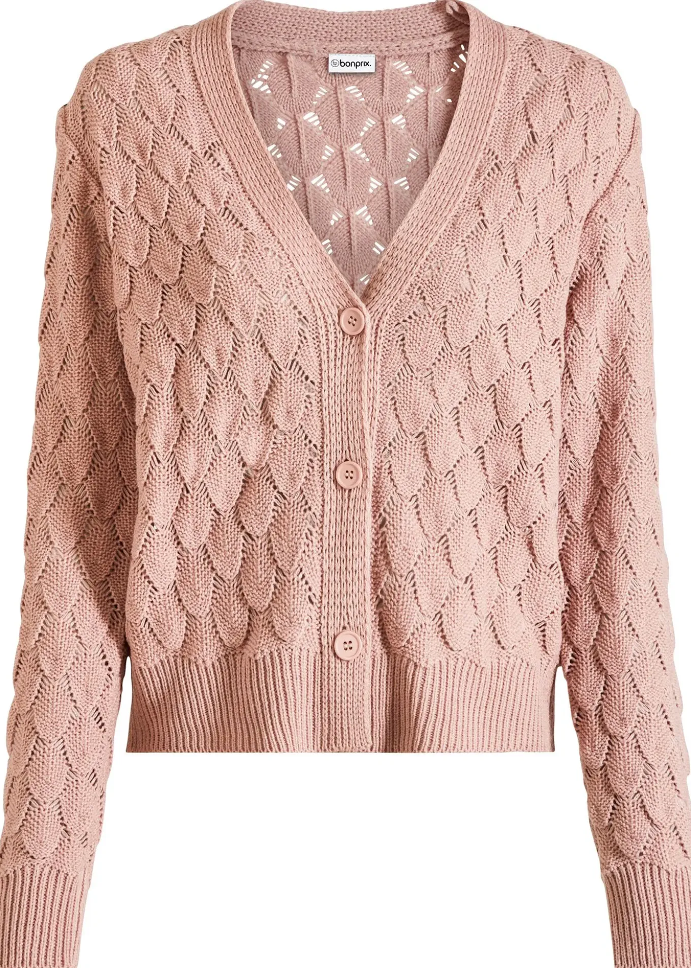 Gilet en maille ajourée