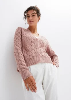 Gilet en maille ajourée