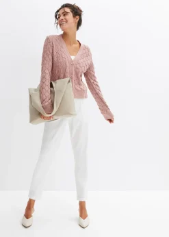 Gilet en maille ajourée