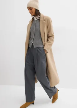 Gilet en maille avec boutons décoratifs