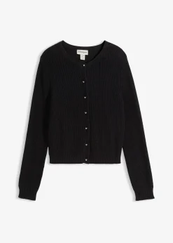 Gilet en maille avec boutons décoratifs