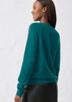 Gilet en maille avec cachemire