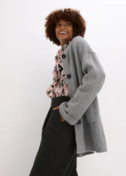 Gilet en maille avec ceinture