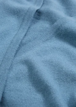 Gilet en maille cache-cœur