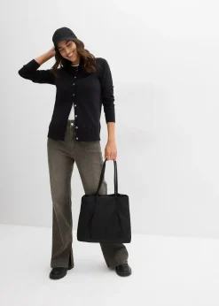 Gilet en maille, col rond