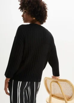 Gilet en maille coupe boxy