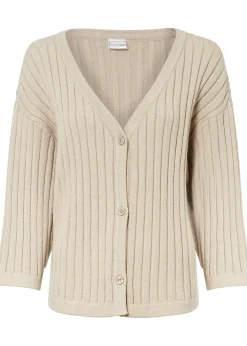 Gilet en maille coupe boxy