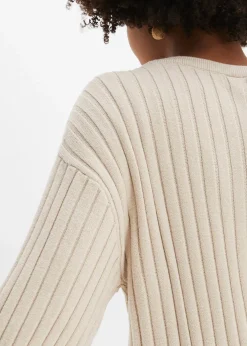 Gilet en maille coupe boxy